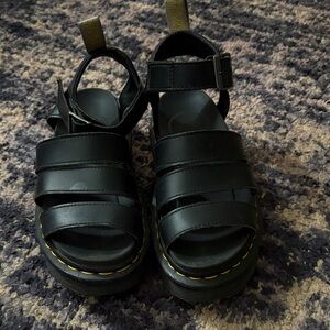 Dr martens platform sandal
